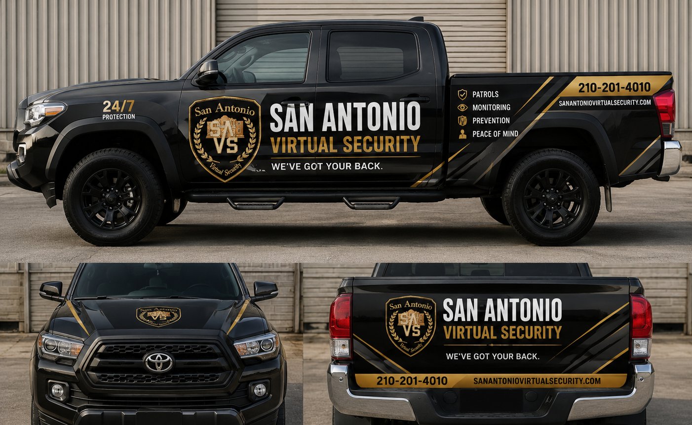 SAVS marked patrol vehicle